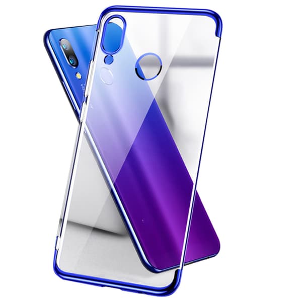 Huawei P Smart 2019 - Kraftfullt Skyddsskal i Silikon Guld