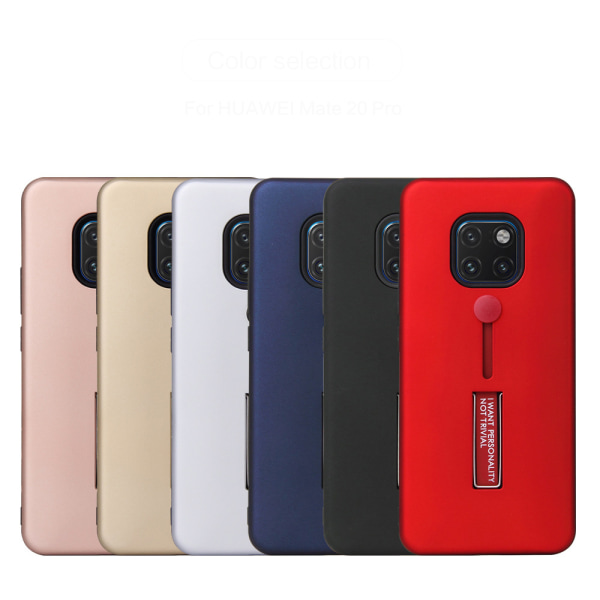 Huawei Mate 20 Pro - Suoja silikonirenkaalla Röd
