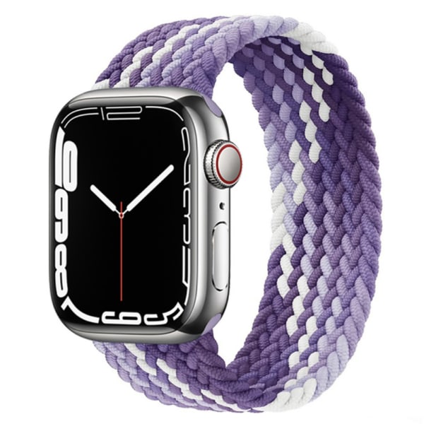 Slitesterk og elastisk Apple Watch-armbånd 38mm/40mm/41mm Rainbow L