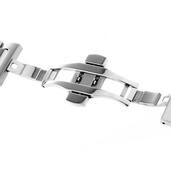 Stilren 18mm Klocklänk i ROSTFRITT STÅL Silver/Grå