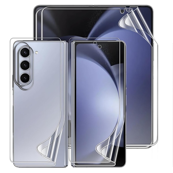 4-in-1 Z Fold 5 Hydrogel Skärmskydd & Kameralinsskydd