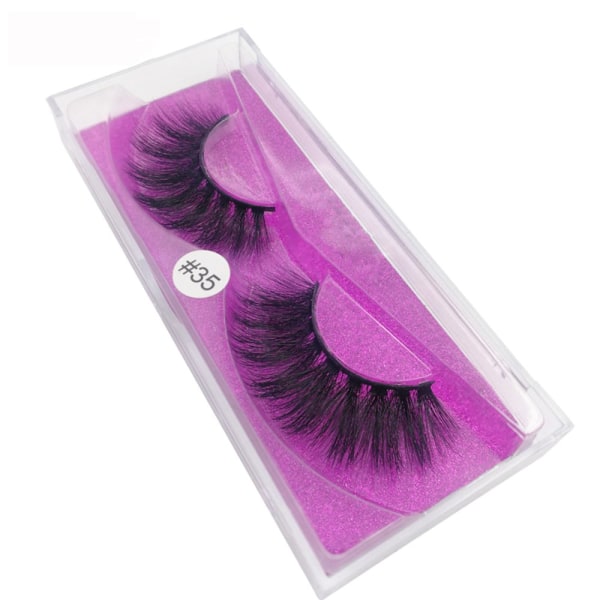 Patie-Minerals Real Mink Lashes (HOT - SHADOW) Guld nr 30