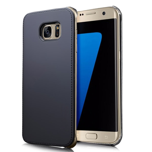 Samsung Galaxy S7 Edge - Stilig deksel (Classic-T) Guld