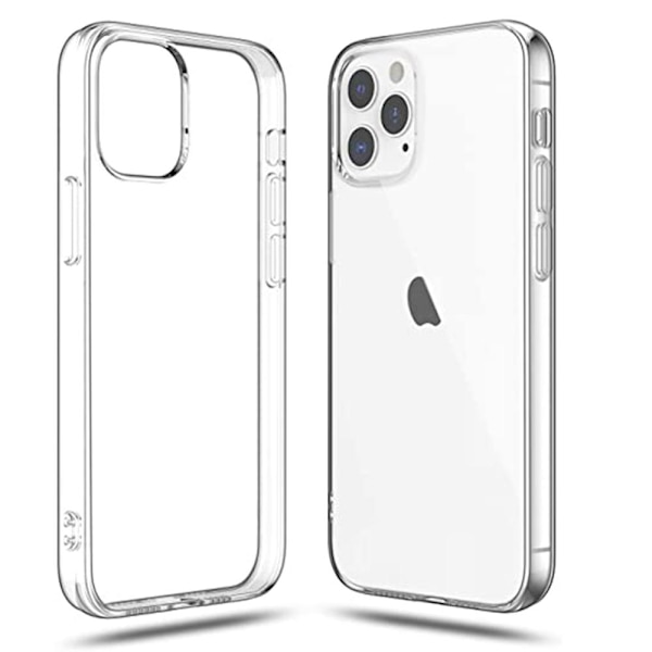 iPhone 12 Pro - Kraftfullt Skyddsskal i Silikon (Floveme) Transparent