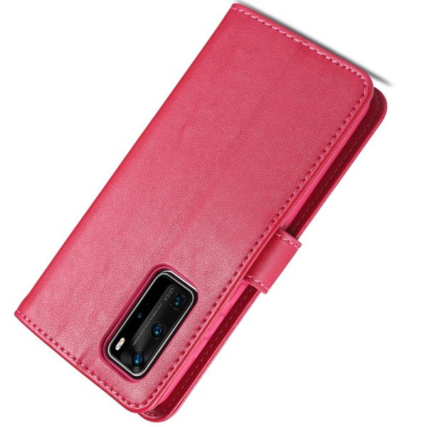Huawei P40 Pro - Huomaavainen YAZUNSHI-lompakkokotelo Röd