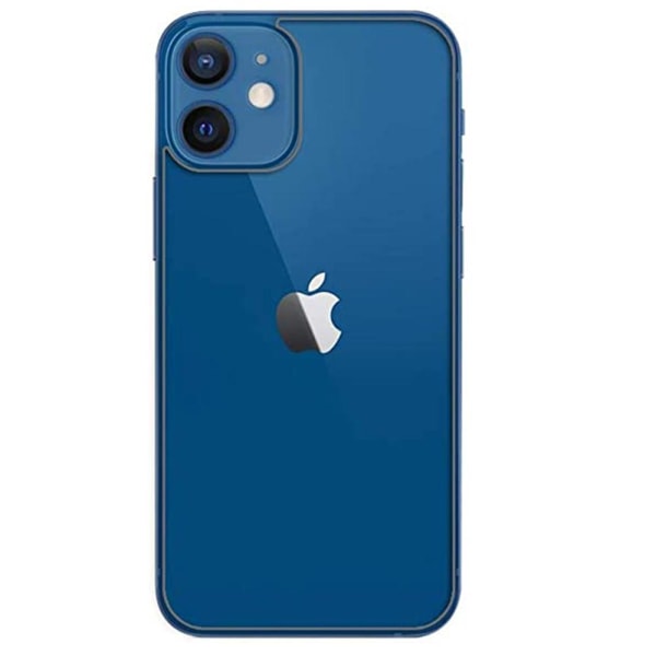 2-PACK 3-in-1 iPhone 12 Mini Fram- & Baksida + Kameralinsskydd Transparent/Genomskinlig