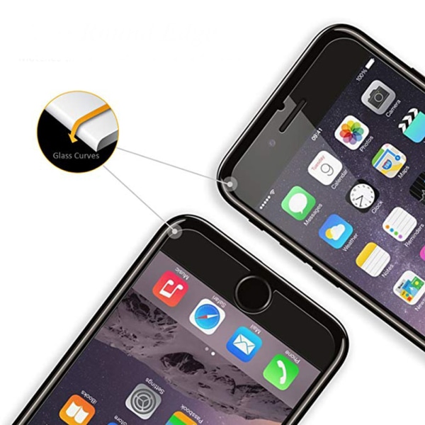 4-PACK Skærmbeskytter Standard Screen-Fit HD-Clear til iPhone 6/6S Transparent/Genomskinlig