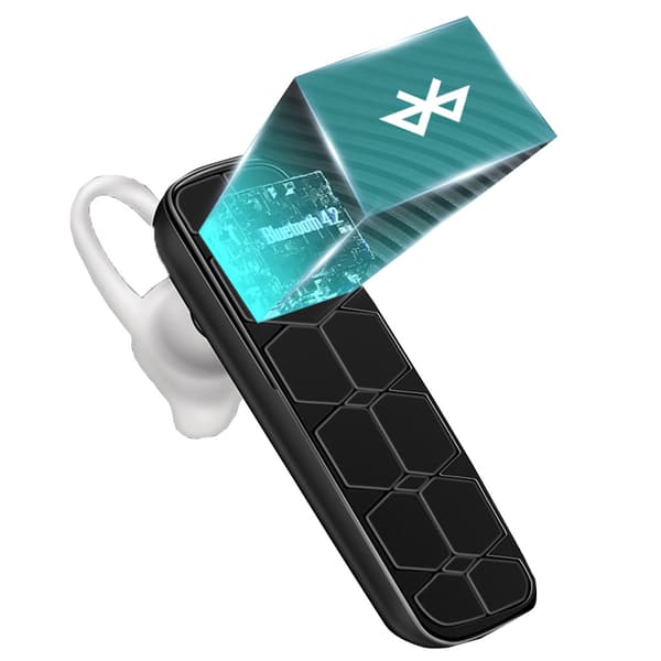 928 TWS Trådlöst Bluetooth Headset Svart Svart