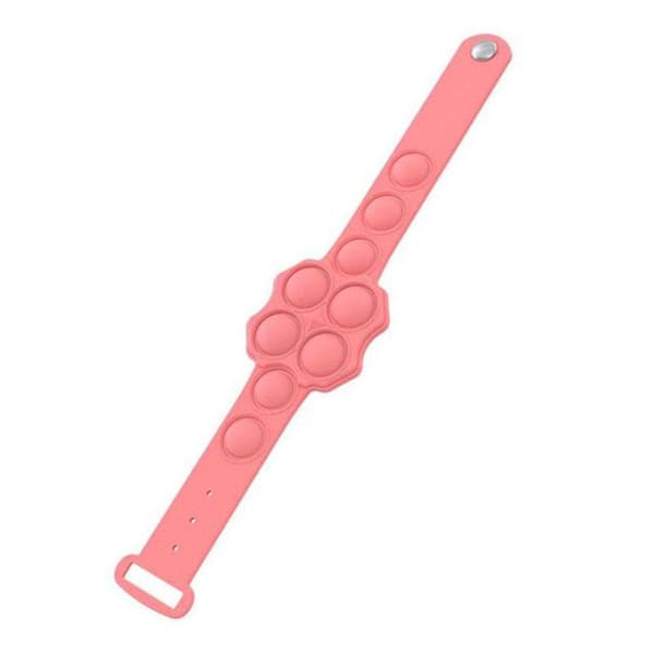 Fidget Toy Armband Pop It Simple Dimple Antistress Lila
