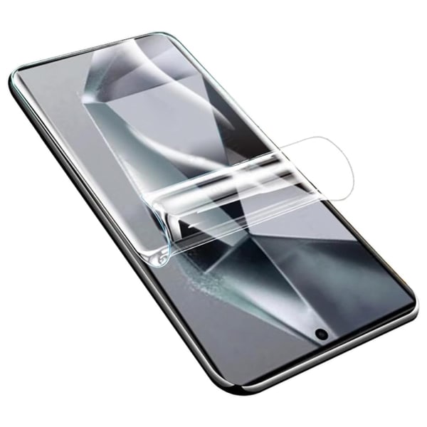 3-PACK - Samsung Galaxy S24 Ultra - Gennemtænkt skærmbeskytter i Hydr Transparent