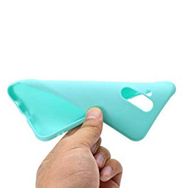 Nkobee Mattbehandlade Silikonskal - Huawei Mate 20 Lite Blågrön