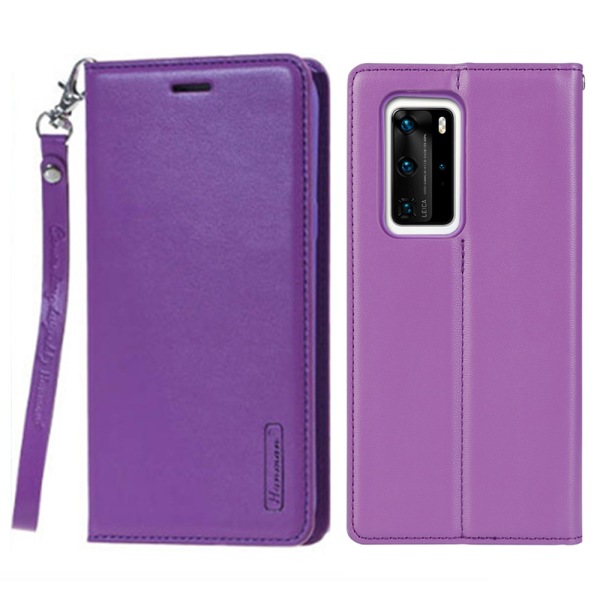 Huawei P40 Pro - Eksklusivt Hanman Wallet Cover Svart