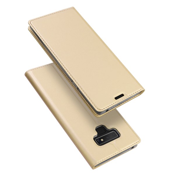 Dux Ducis etui med kortrum - Samsung Galaxy Note 9 Guld