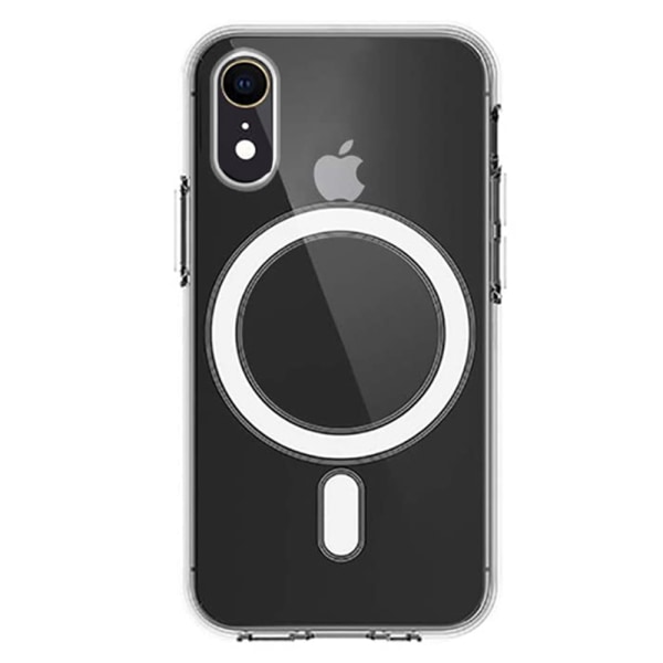 iPhone XR - Skyddande Magnetiskt Skal Genomskinlig