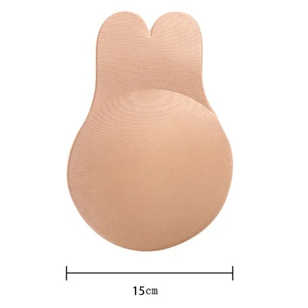 Mjuk och Bekväm Självhäftande BH (Utan Band) Svart 13cm