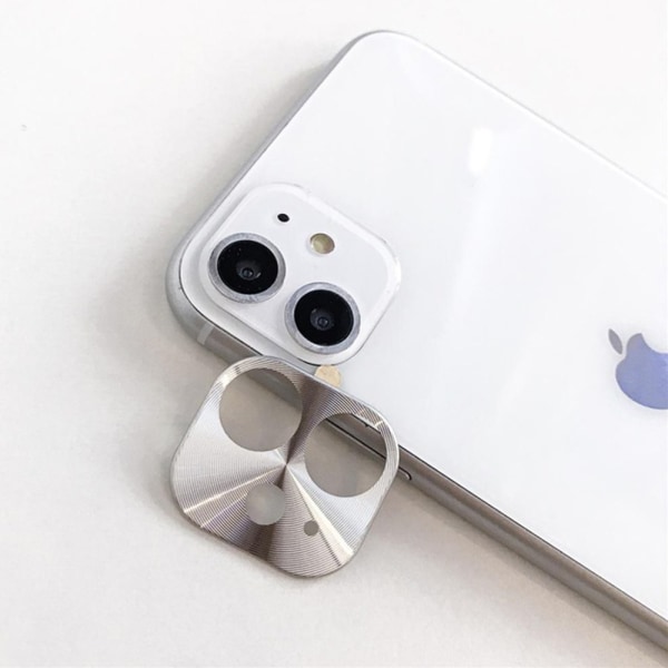 Al Alloy iPhone 11 Ultra Thin -kameran linssisuojakehys Guld
