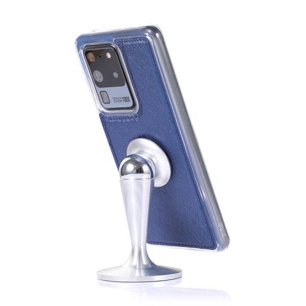 Elegant Wallet Cover (Floveme) - Samsung Galaxy S20 Ultra Blå