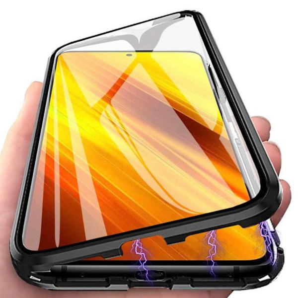 Samsung Galaxy S22 - Kraftfuldt dobbelt magnetisk cover Silver