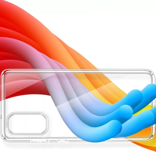 Samsung Galaxy S20 FE - Skyddande FLOVEME Silikonskal Transparent/Genomskinlig