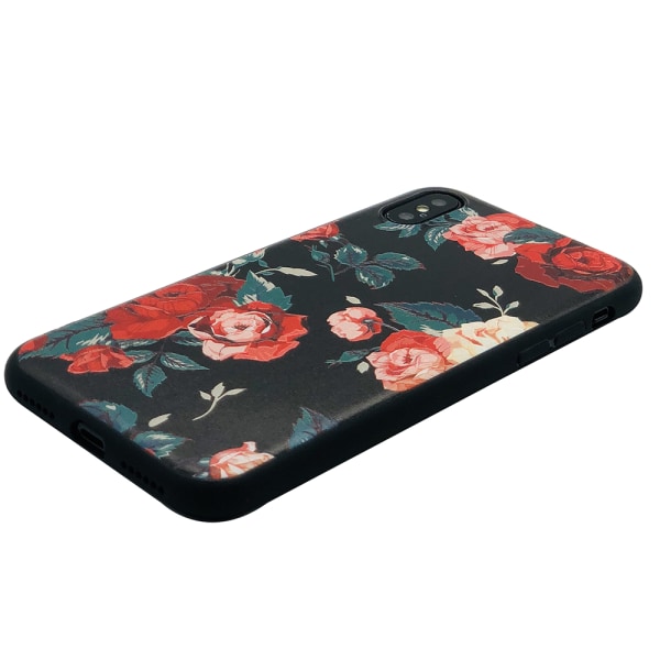 Blommiga skal för iPhone X/XS 2