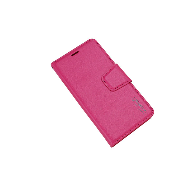 Lommebokveske i slitesterkt PU-skinn (DIARY) - iPhone 7 Rosa
