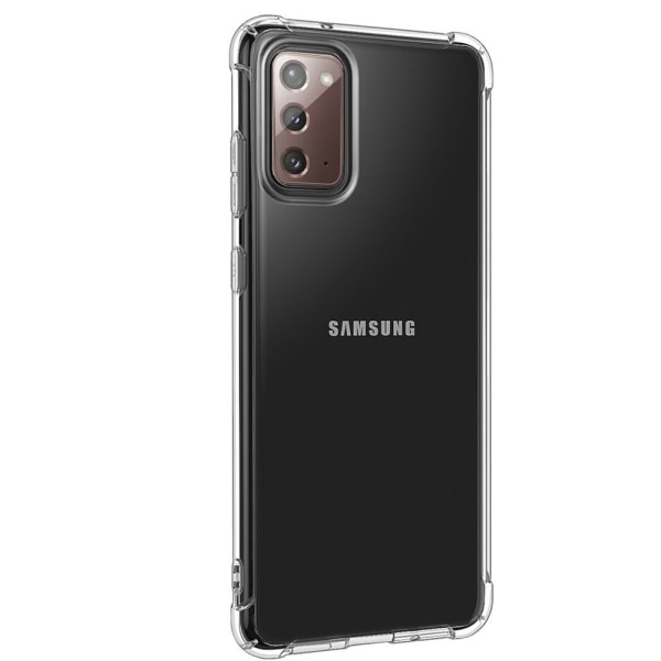 Samsung Galaxy Note 20 - kansi Transparent/Genomskinlig Transparent/Genomskinlig