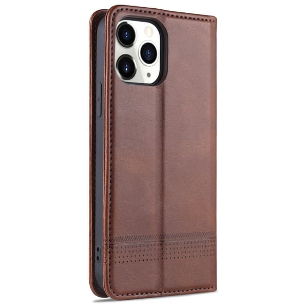 iPhone 12 Pro - Stilrent AZNS Plånboksfodral Mörkgrön
