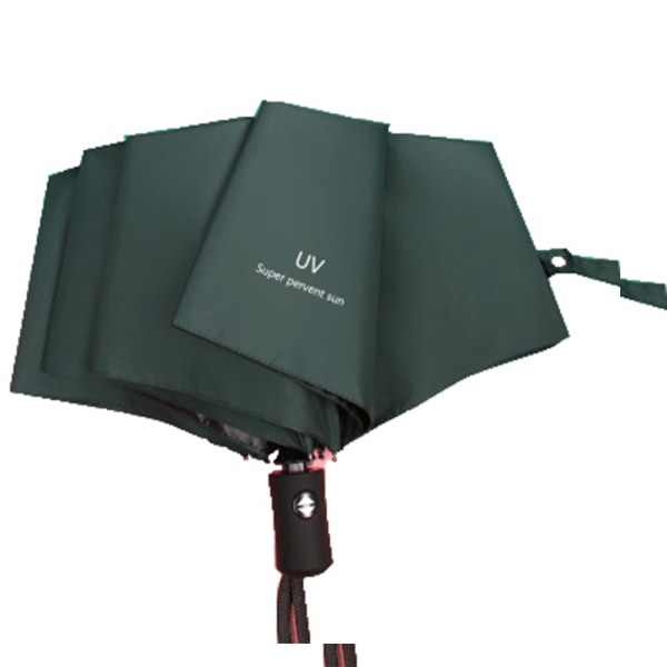 Stilfuld og effektiv automatisk paraply Svart