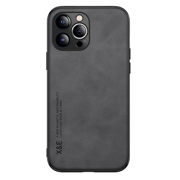 iPhone 16 Pro  Mockaskal med Magnetfäste och Klass Grå