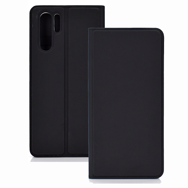 Huawei P30 Pro - Effektfullt Stilrent Plånboksfodral Svart Svart