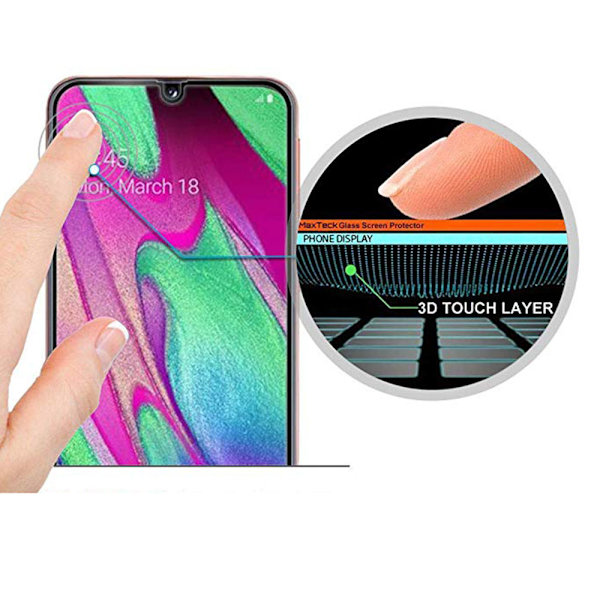 Samsung Galaxy A50 Skärmskydd 2.5D HD 0,3mm Svart
