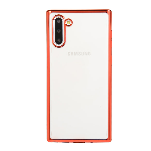 Samsung Galaxy Note10 - Stødabsorberende Floveme Silikone Cover Röd