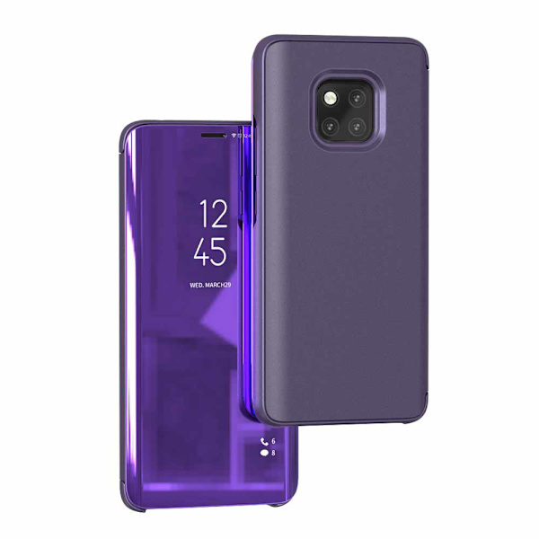 Huawei Mate 20 Pro - Effektfullt Smart Fodral (LEMAN) Lila