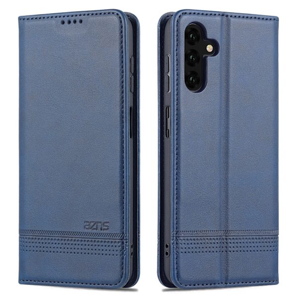Samsung A14 5G- Plånboksfodral med 3-kortfack i Flera Färger Red
