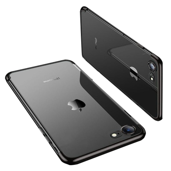 iPhone 7 - Elegant silikonecover fra FLOVEME (ORIGINAL) Silver