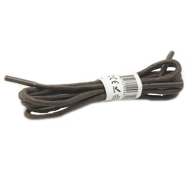 120 cm stilfulde snørebånd/snørebånd (VOKSET RUNDE) Mörkröd