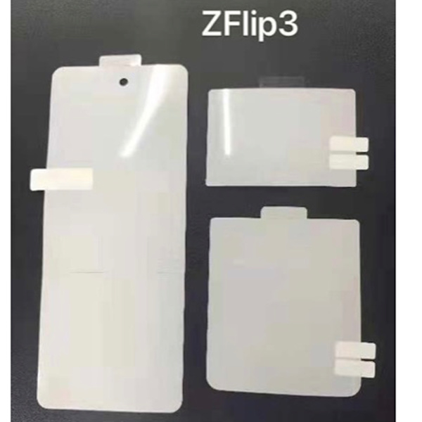 Samsung Galaxy Z Flip 3 - Skärmskydd Hydrogel (Fram & baksida) Transparent