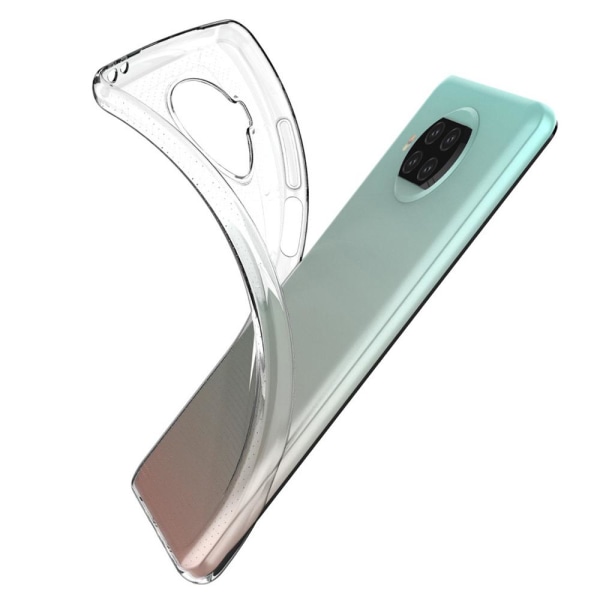 Xiaomi Mi 10T Lite - Beskyttende stilfuldt silikonetui FLOVEME Genomskinlig