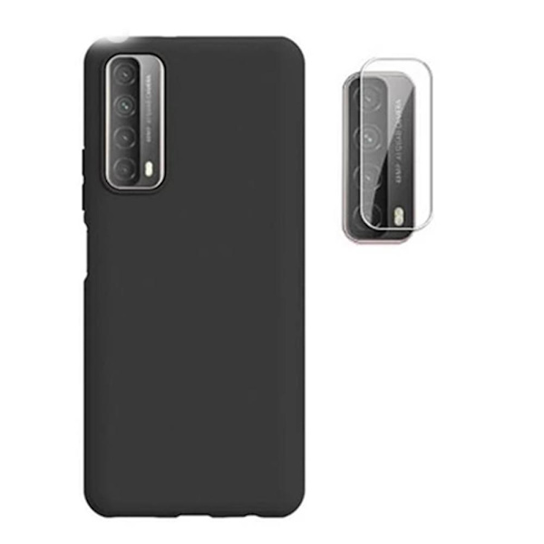 Huawei P smart 2021 Sk�rmskydd + Kameralinsskydd 0,2mm Transparent/Genomskinlig