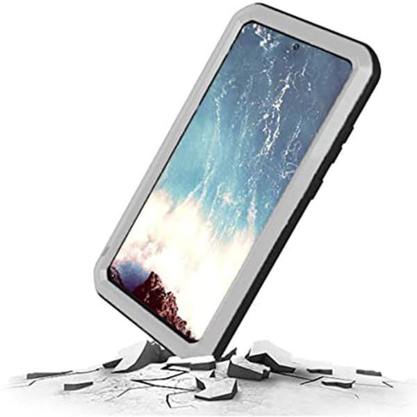 Støtdempende deksel - Samsung Galaxy S20 Ultra Silver