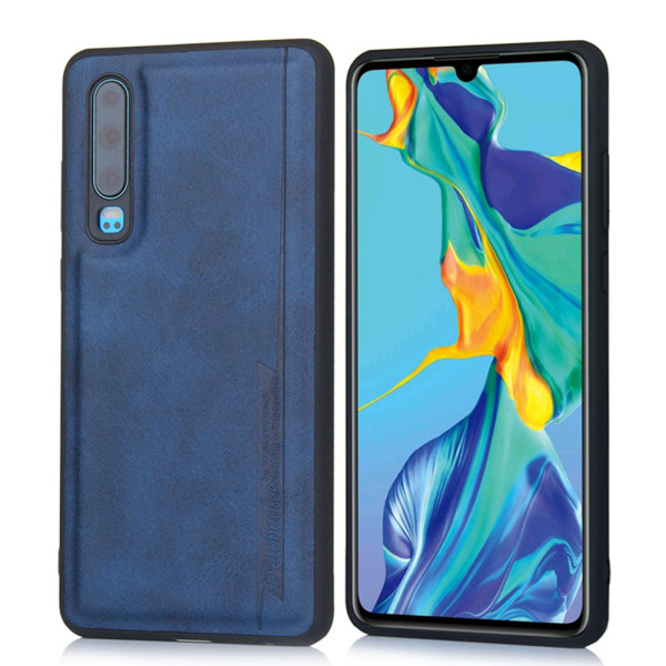 Huawei P30 - Diaobaoleen tyylikäs Pu-nahkakuori Svart