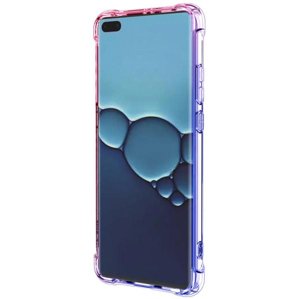 Huawei P40 Pro - Gjennomtenkt beskyttelsesdeksel (FLOVEME) Blå/Rosa