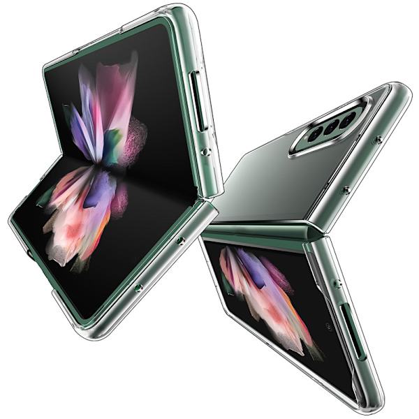 Skyddande Smidigt FLOVEME Skal - Samsung Galaxy Z Fold 3 Genomskinlig