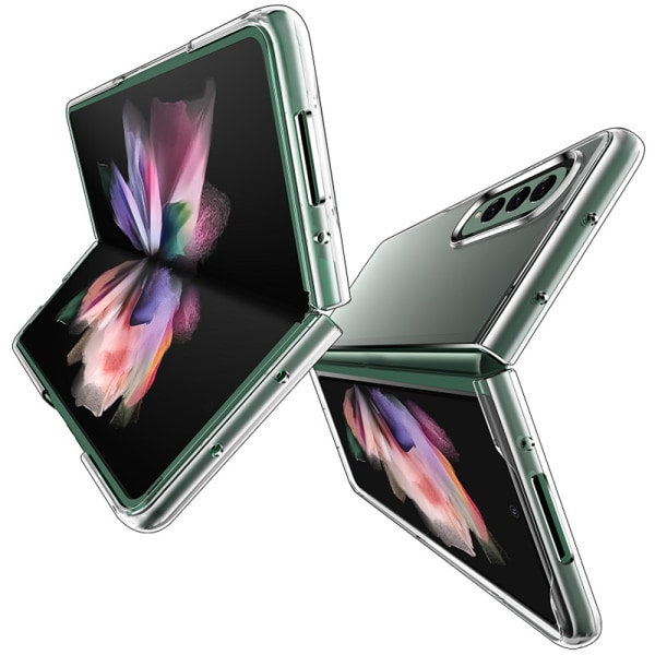 Suojaava Smooth FLOVEME-suojus - Samsung Galaxy Z Fold 3 Genomskinlig