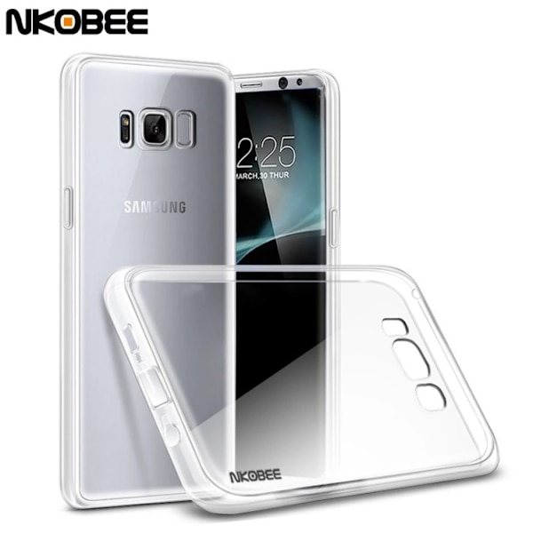 Samsung Galaxy S8+ - NAKOBEE Stilrent Skal (ORIGINAL) Svart