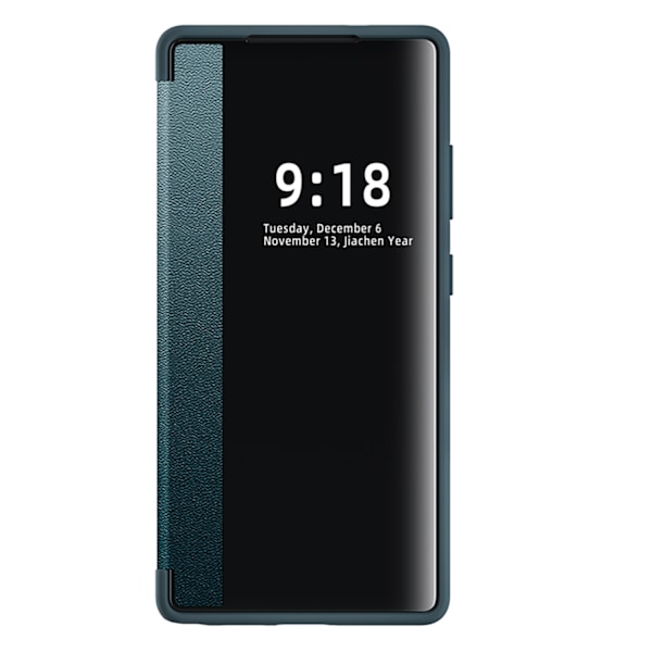 Samsung Galaxy S24 Plus  Slimmat Leman-fodral med smart fönster Svart