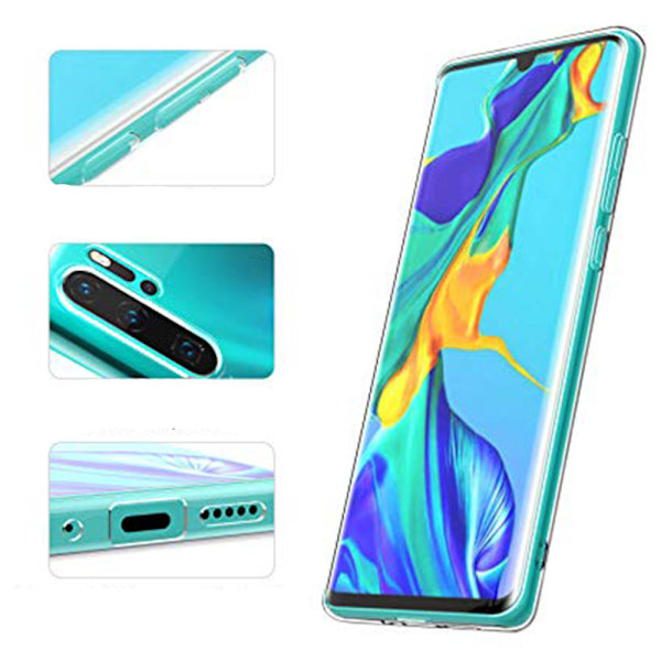 Huawei P30 Pro - Tunt Skyddande Silikonskal (FLOVEME) Transparent/Genomskinlig