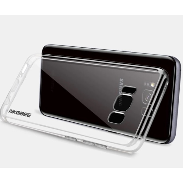 Samsung Galaxy S8 - NAKOBEE Stilrent Skal (ORIGINAL) Svart