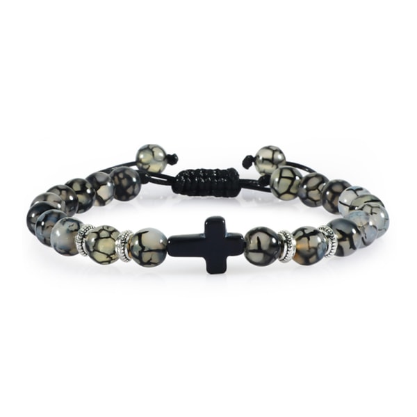 Stilrent Unikt Hållbart Kularmband Black Weathered
