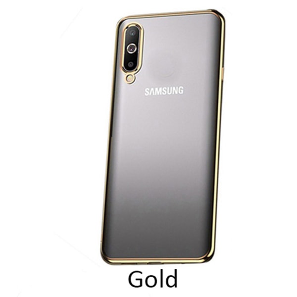 Samsung Galaxy A70 - Stötdämpande Silikonskal (FLOVEME) Guld
